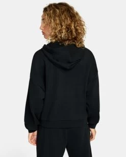 RVCA VA ESSENTIAL HOODIE -Rvca avjft00118 rvcaw blk bck1