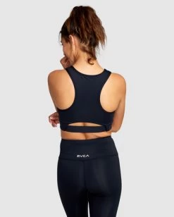 RVCA VA ESSENTIAL SPORTS BRA -Rvca avjkt00131 rvcaw blk bck1