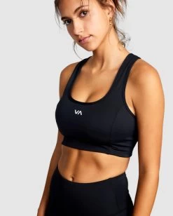 RVCA VA ESSENTIAL SPORTS BRA -Rvca avjkt00131 rvcaw blk dtl1