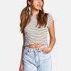 RVCA CLASSMATE CROP T-SHIRT