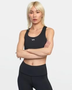 RVCA VA ESSENTIAL MID SUPPORT SPORTS BRA