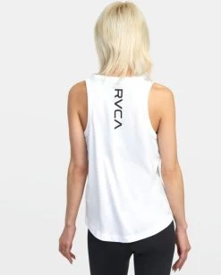 RVCA VA MUSCLE WORKOUT TANK TOP -Rvca avjkt00216 rvcaw wbb2 bck1