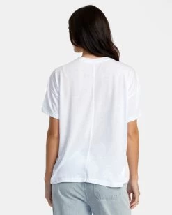 RVCA Balance Technical Oversized T-Shirt -Rvca avjkt00229 rvcaw wht bck1