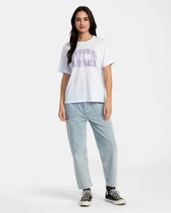RVCA Balance Technical Oversized T-Shirt -Rvca avjkt00229 rvcaw wht sd1