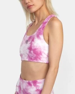 RVCA THUG ROSE ESSENTIAL SPORTS BRA 10 RVCA THUG ROSE ESSENTIAL SPORTS BRA -Rvca avjkt00233 rvcaw mgj0 dtl1