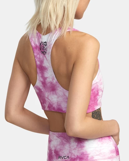 RVCA THUG ROSE ESSENTIAL SPORTS BRA 6 RVCA THUG ROSE ESSENTIAL SPORTS BRA - Image 6