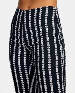 RVCA DRIP CROPPED PANTS -Rvca avjnp00181 rvcaw rvb dtl1