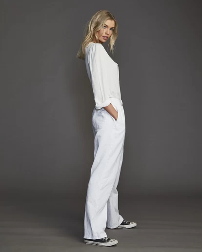 RVCA PEPA WOVEN PANTS 3 RVCA PEPA WOVEN PANTS - Image 3