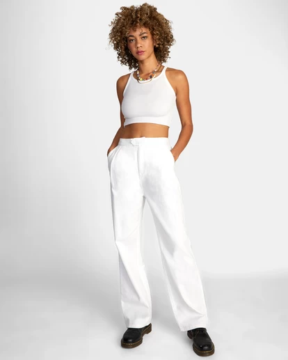 RVCA PEPA WOVEN PANTS 6 RVCA PEPA WOVEN PANTS - Image 6