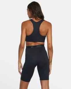 RVCA BASE BIKER SHORTS 6 RVCA BASE BIKER SHORTS -Rvca avjns00134 rvcaw blk bck1