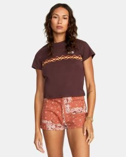 RVCA BELLE HIGH-RISE SHORTS