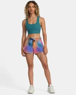 RVCA ROSE MACHADO TRAINING SHORTS -Rvca avjns00202 rvcaw nhk6 sd1