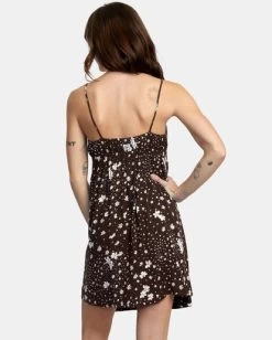 RVCA OVERTIME SUN DRESS -Rvca avjwd00204 rvcaw ctf0 bck1