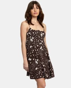 RVCA OVERTIME SUN DRESS -Rvca avjwd00204 rvcaw ctf0 sd3