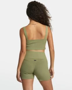 RVCA ROSE NAMAJUNAS FEVER SWEAT SHORTS -Rvca avjwh00120 rvcaw alo bck1