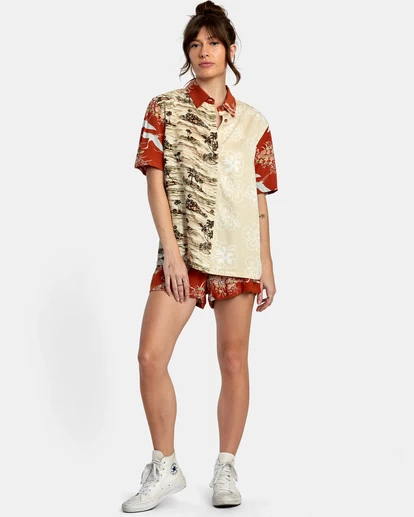 RVCA DONNY SHORT SLEEVE SHIRT 2 RVCA DONNY SHORT SLEEVE SHIRT - Image 2