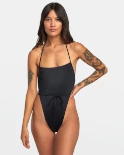 RVCA SOLID SWENDDAL ONE-PIECE SWIMSUIT