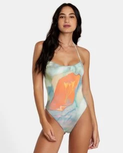 RVCA ANP ONE-PIECE SWIMSUIT