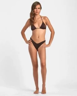 RVCA SOLID SHIMMER TRIANGLE BIKINI TOP 7 RVCA SOLID SHIMMER TRIANGLE BIKINI TOP -Rvca avjx300329 rvcaw ctf0 sd1