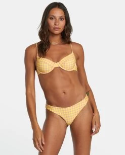 RVCA SUNKISSED UNDERWIRED BIKINI TOP