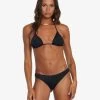 RVCA SOLID HALTER TRIANGLE BIKINI TOP