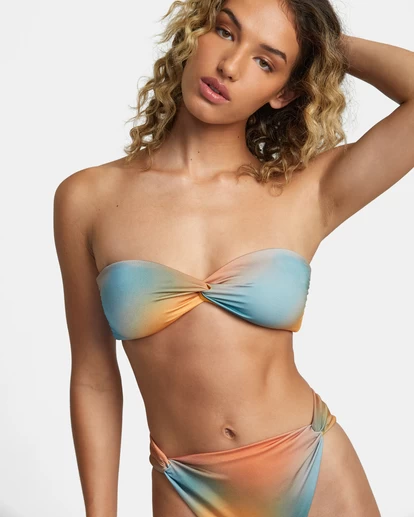 RVCA SUNSET ROSE MACHADO BANDEAU BIKINI TOP 5 RVCA SUNSET ROSE MACHADO BANDEAU BIKINI TOP - Image 5