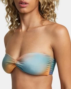 RVCA SUNSET ROSE MACHADO BANDEAU BIKINI TOP 11 RVCA SUNSET ROSE MACHADO BANDEAU BIKINI TOP -Rvca avjx300438 rvcaw mul dtl2