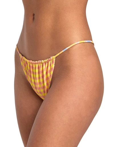 RVCA SUNKISSED SLIDE MEDIUM REVERSIBLE BIKINI BOTTOMS 4 RVCA SUNKISSED SLIDE MEDIUM REVERSIBLE BIKINI BOTTOMS - Image 4