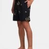 RVCA VA PIGMENT ELASTIC BOARDSHORTS 17”