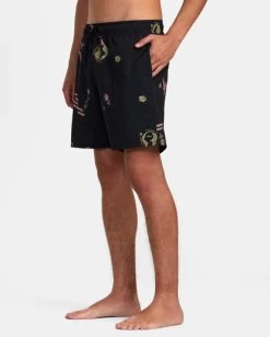RVCA VA PIGMENT ELASTIC BOARDSHORTS 17”