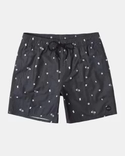 RVCA PERRY ELASTIC BOARDSHORTS 17" -Rvca avybs00267 rvcaf kvj0 frt1