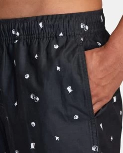 RVCA PERRY ELASTIC BOARDSHORTS 17" -Rvca avybs00267 rvcaw kvj0 dtl2
