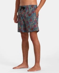 RVCA MARTIN ANDER ELASTIC BOARDSHORTS 17"