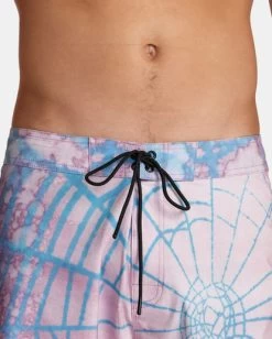 RVCA Colin SuShort Sleeveingham Elastic Boardshorts 18" -Rvca avybs00303 rvcaw php0 dtl1