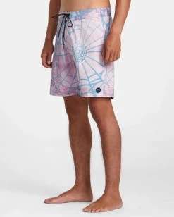Rvca 38 RVCA Colin SuShort Sleeveingham Elastic Boardshorts 18"
