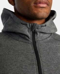 RVCA TECH ZIP-UP FLEECE HOODIE II -Rvca avyft00303 rvcaw ahr dtl3