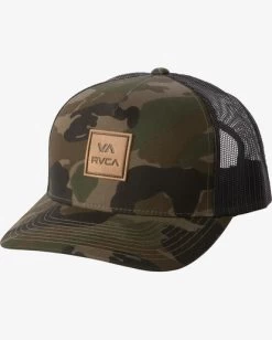 RVCA VA ALL THE WAY CURVED BRIM TRUCKER HAT
