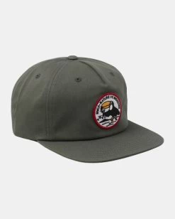 RVCA Tipsy Toucan Snapback Hat -Rvca avyha00500 rvcap olv frt1