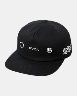 RVCA BARRON MAMIYA SNAPBACK HAT