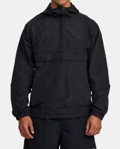 RVCA VA SPORT OUTSIDER PACKABLE ANORAK JACKET