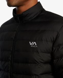 RVCA PACKABLE PUFFA JACKET -Rvca avyjk00208 rvcaw bl2 dtl1