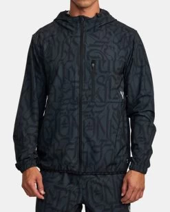 RVCA THUG ROSE YOGGER TRAINING JACKET