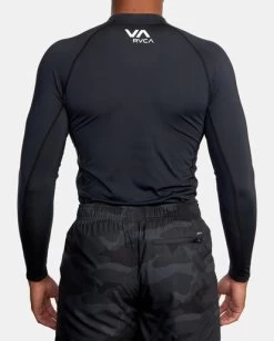 RVCA SPORT RASHGUARD -Rvca avykt00117 rvcaw blk bck3