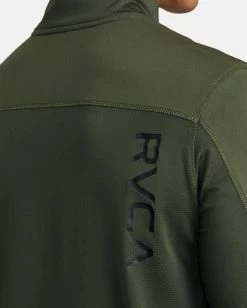 RVCA SPORT VENT HALF-ZIP PULLOVER 9 RVCA SPORT VENT HALF-ZIP PULLOVER -Rvca avykt00169 rvcaw dko dtl1