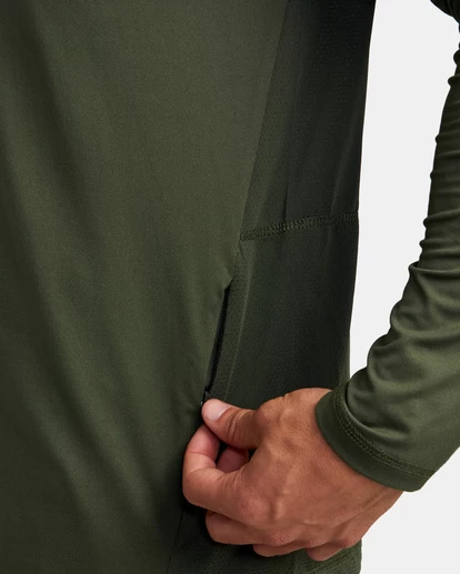 RVCA SPORT VENT HALF-ZIP PULLOVER 5 RVCA SPORT VENT HALF-ZIP PULLOVER - Image 5