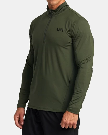 RVCA SPORT VENT HALF-ZIP PULLOVER 2 RVCA SPORT VENT HALF-ZIP PULLOVER - Image 2