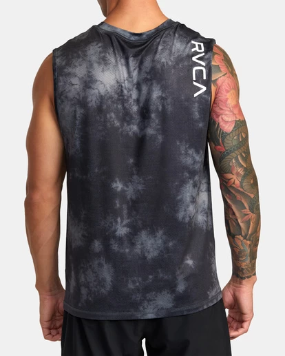 RVCA SPORT VENT MUSCLE TANK TOP 3 RVCA SPORT VENT MUSCLE TANK TOP - Image 3