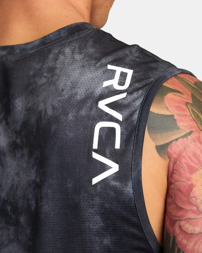 RVCA SPORT VENT MUSCLE TANK TOP 5 RVCA SPORT VENT MUSCLE TANK TOP - Image 5