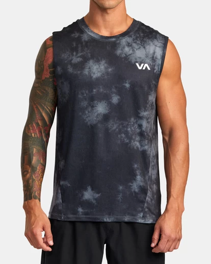 RVCA SPORT VENT MUSCLE TANK TOP 1 RVCA SPORT VENT MUSCLE TANK TOP