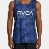 RVCA SPORT VENT TIE-DYED TANK TOP